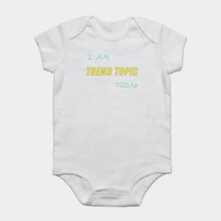 Trend Topic Baby Bodysuit